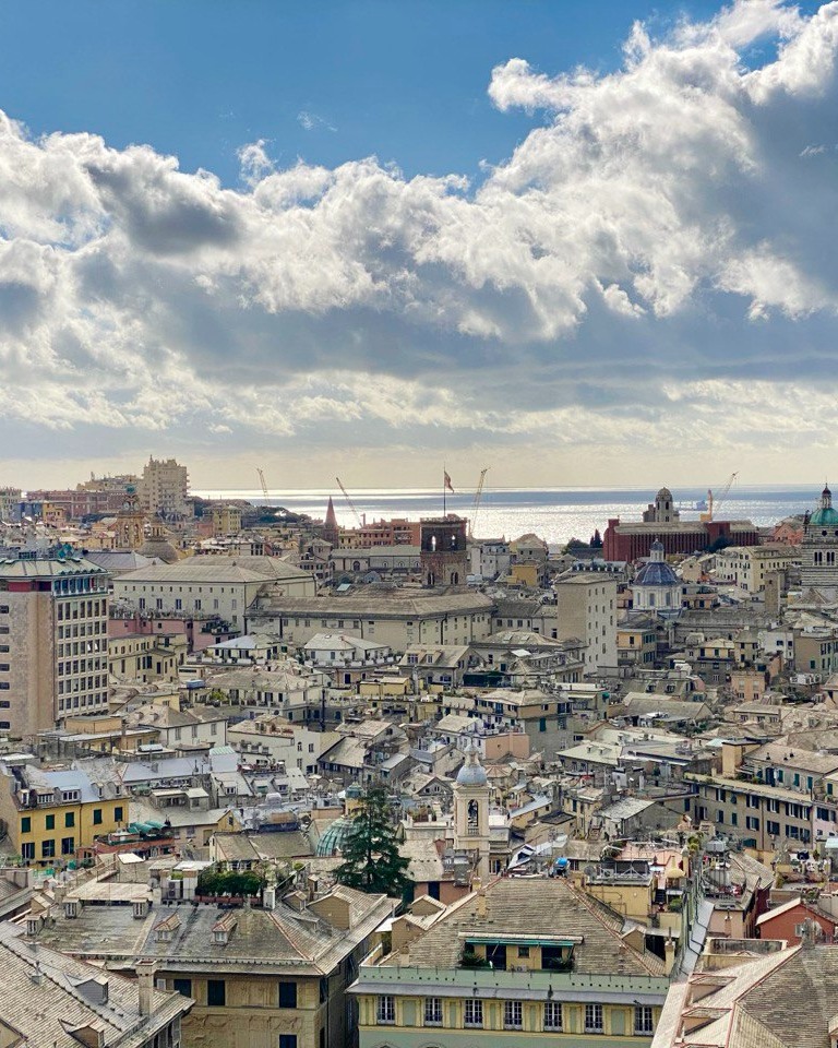 Una vista di Genova