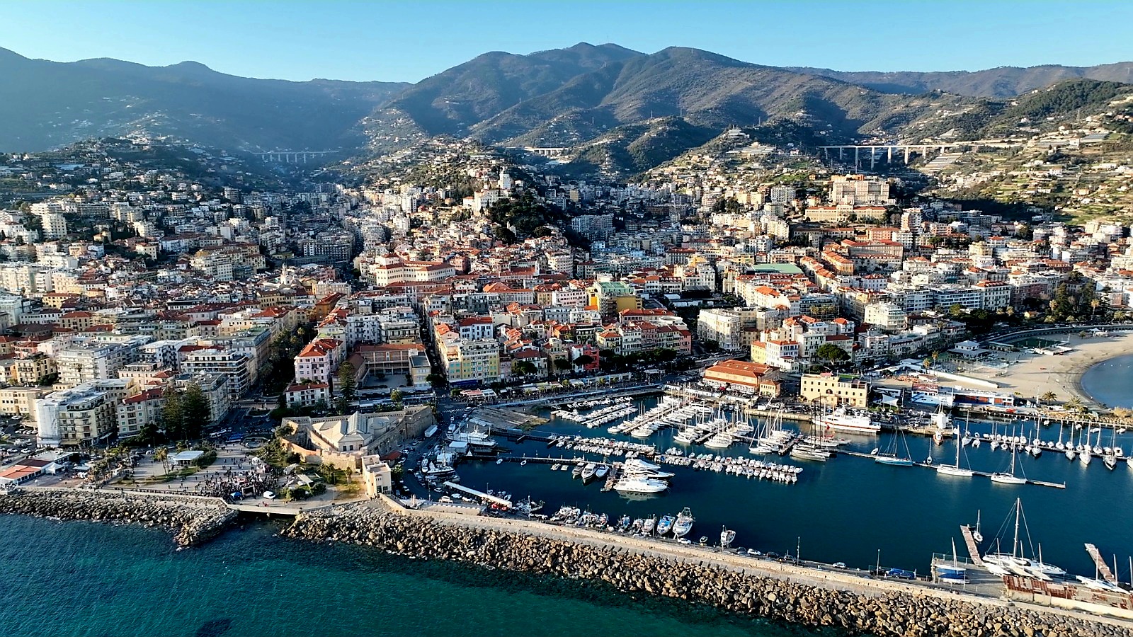 Sanremo dall'alto