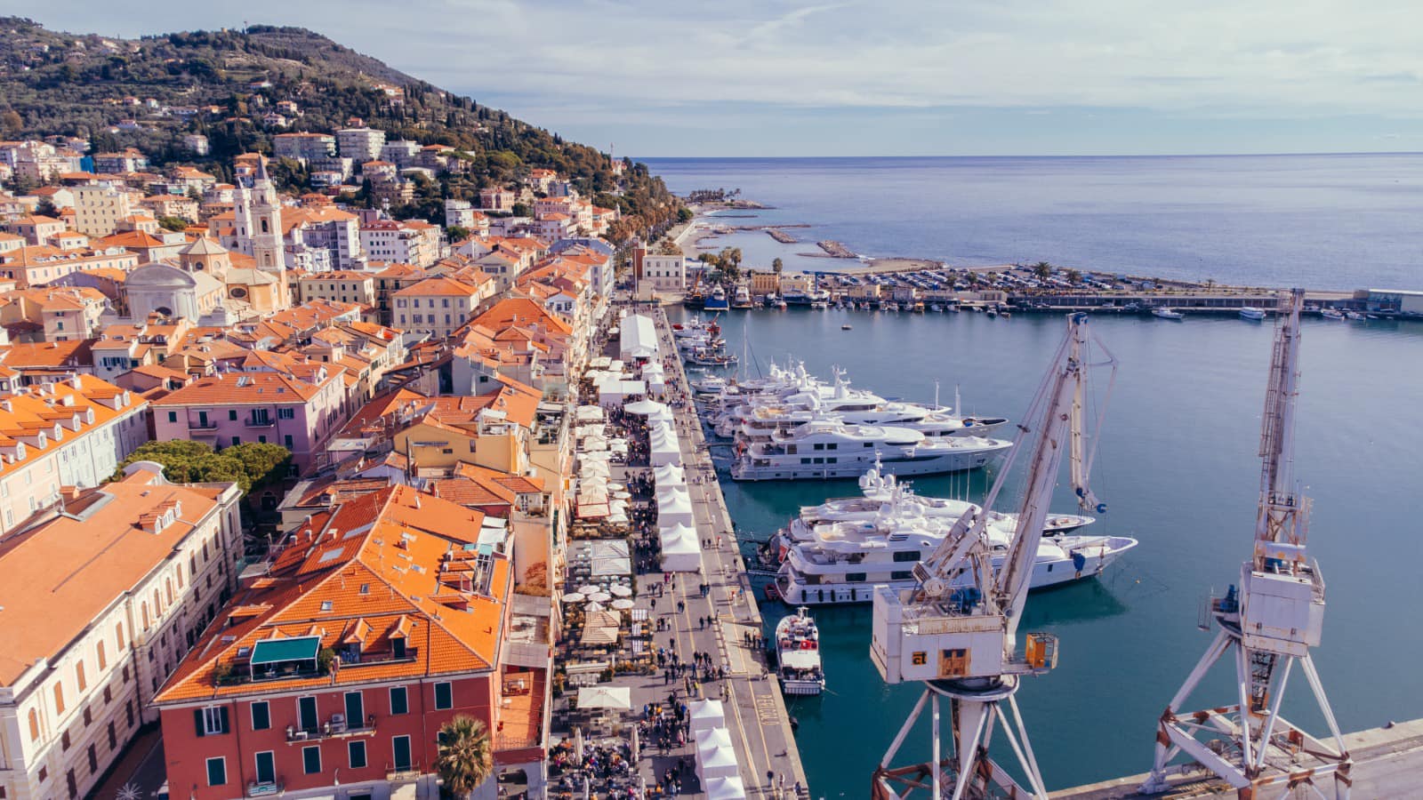 Imperia dall'alto