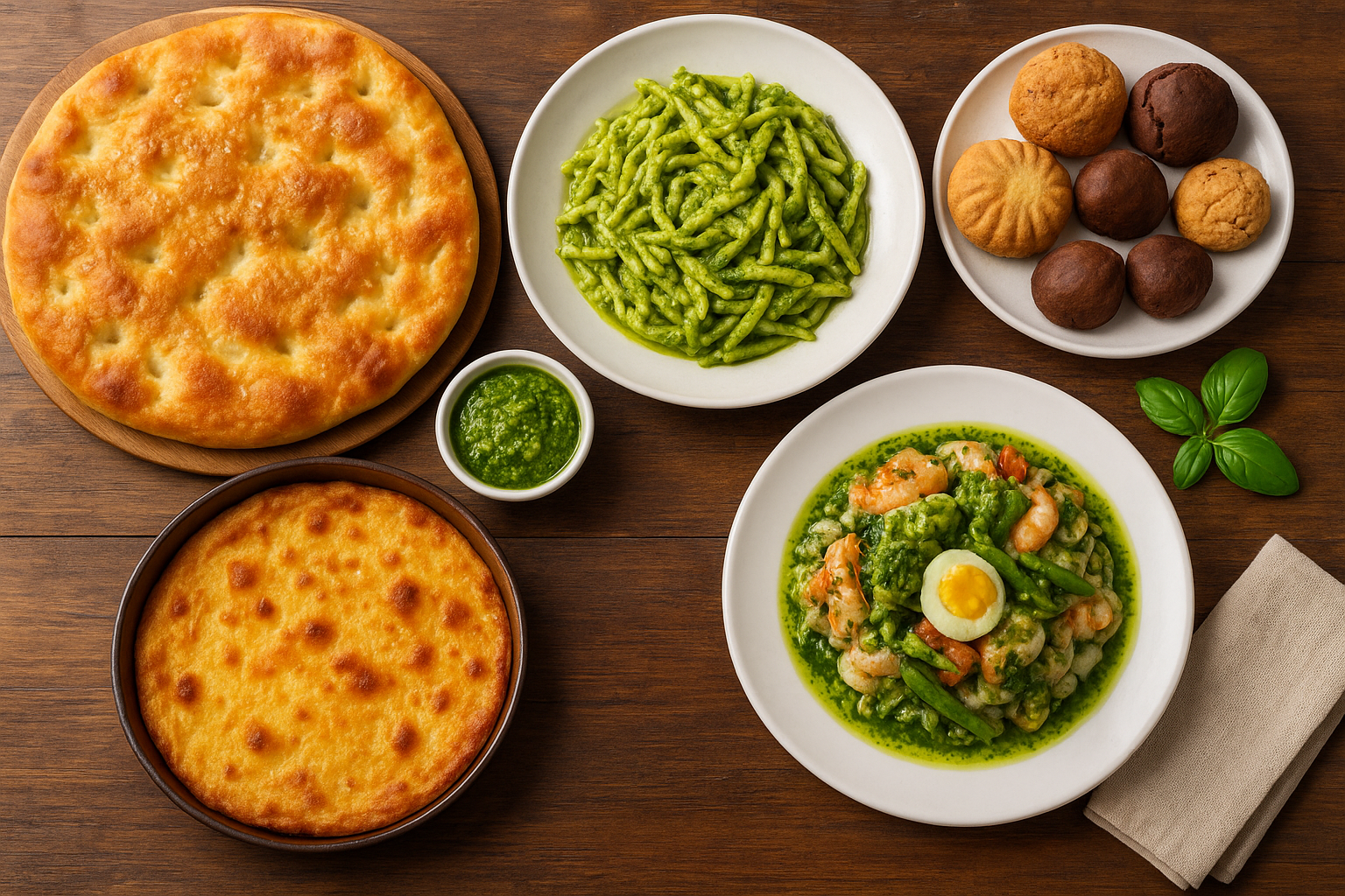 La Liguria a tavola | Il viaggio, dolce e salato, tra focaccia, pesto e dolci di Riviera