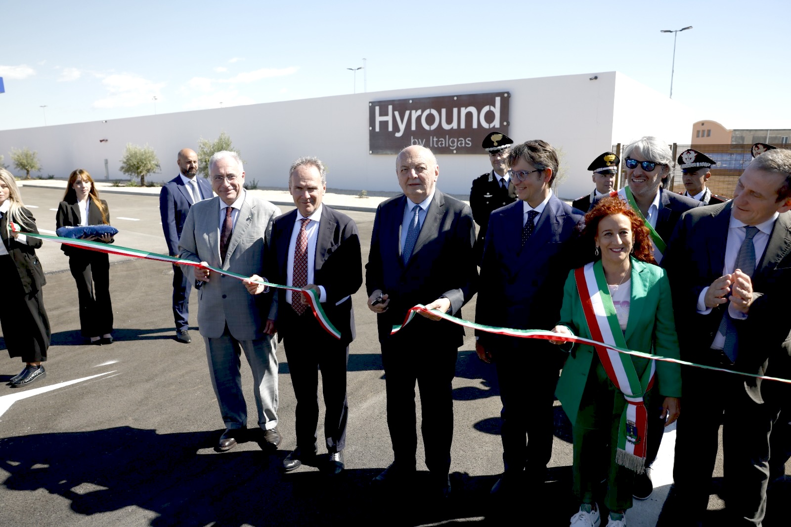 Hyround: a Sestu il primo impianto italiano di idrogeno verde connesso direttamente alla rete del gas
